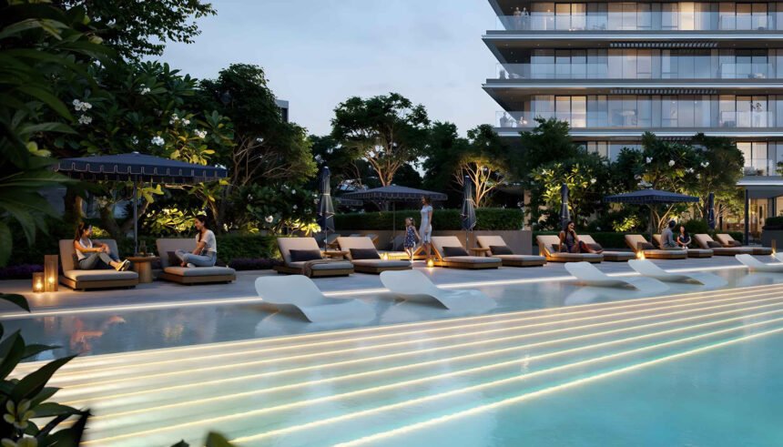 Infinity pool with panoramic views