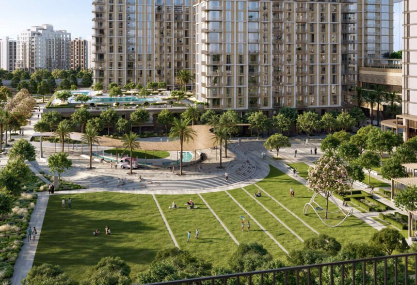 BBQ area with picnic zones