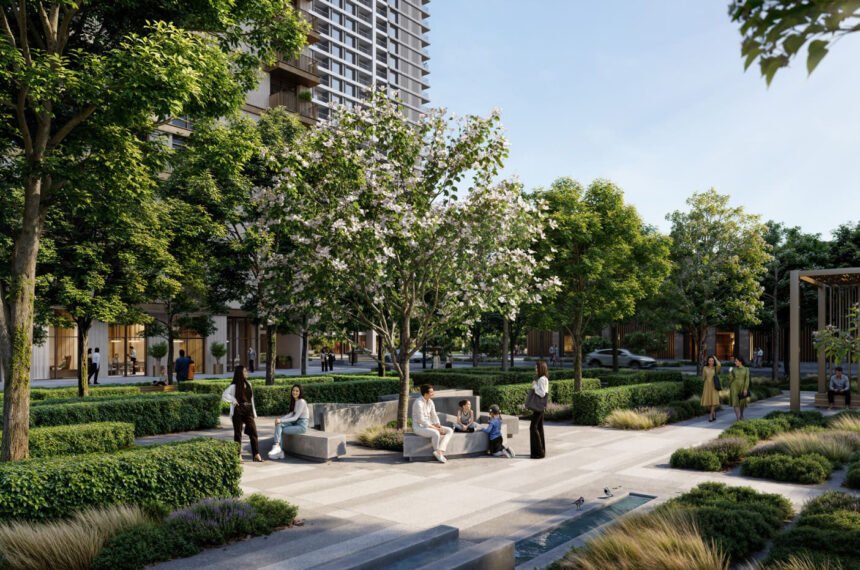 Landscaped gardens