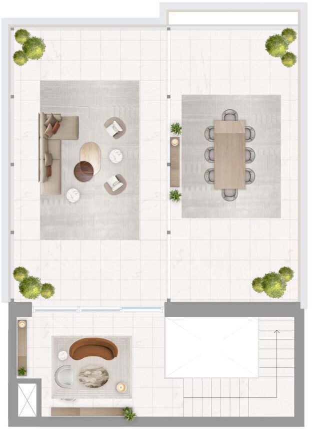 Floor Plans Address Residences - 3 Bedrooms Townhouses