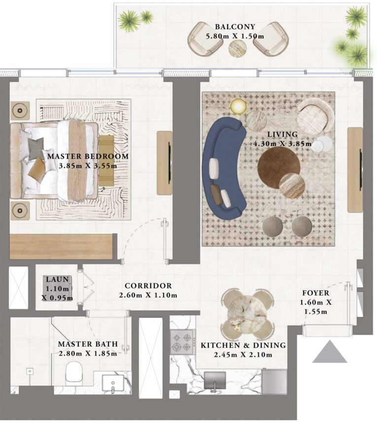 Floor Plans Altan - 1 Bedroom Apartments