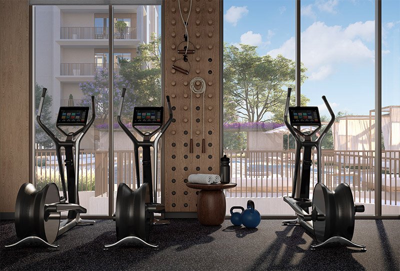 Outdoor fitness centre