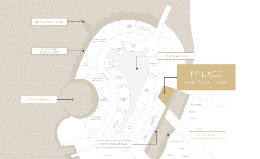 Master Plan Palace Residences North