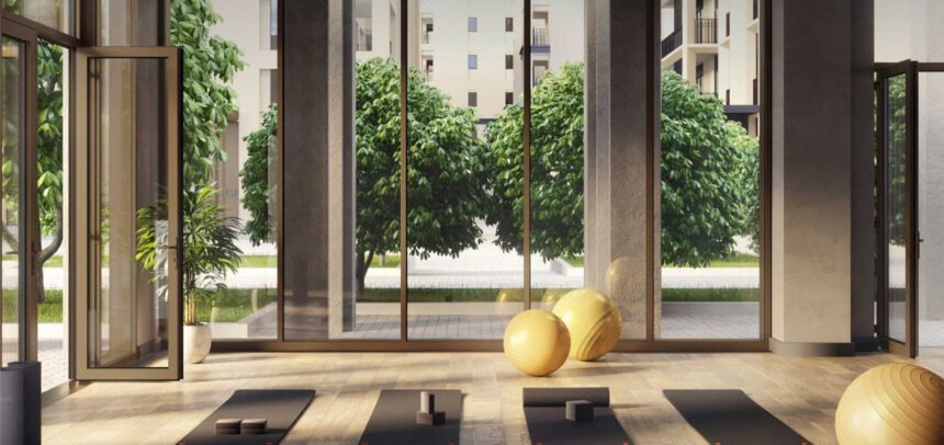 тренажерный зал с кардио-зоной