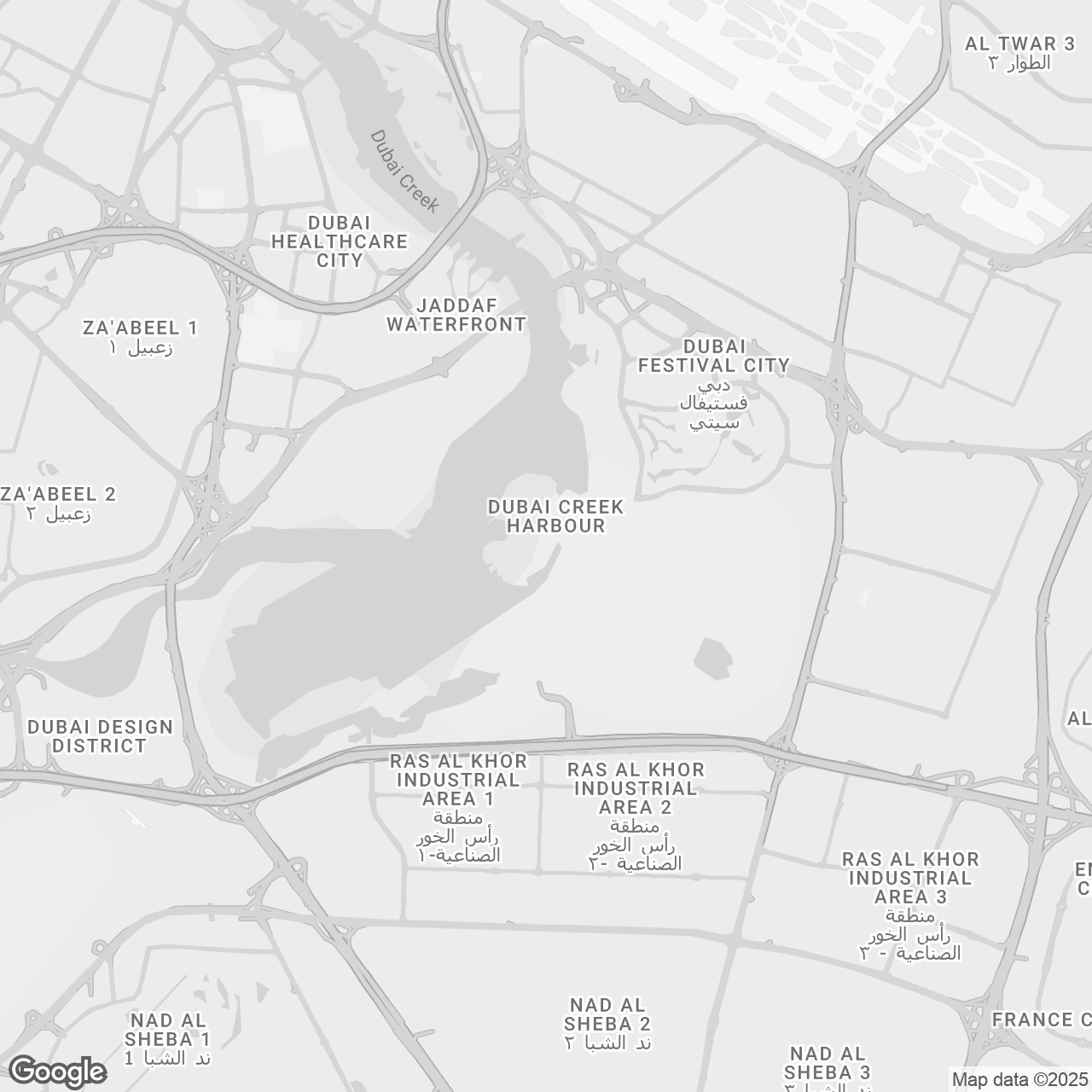 Location Palace Residences Creek Blue